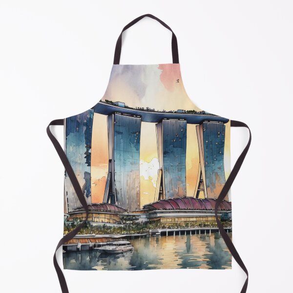 Item preview, Marina Bay Sands Singapore designed and sold by ArtsyTeegee.