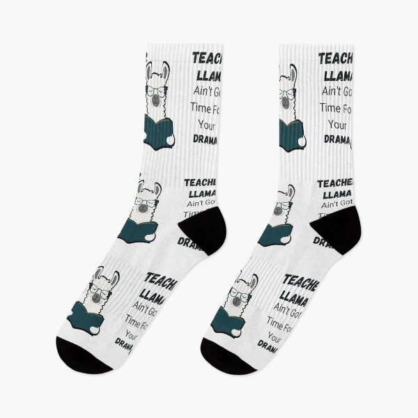 Item preview, Teacher Llama Ain't Got Time For Your Drama Funny Essential for Drama Teacher designed and sold by Angie-Atelier.