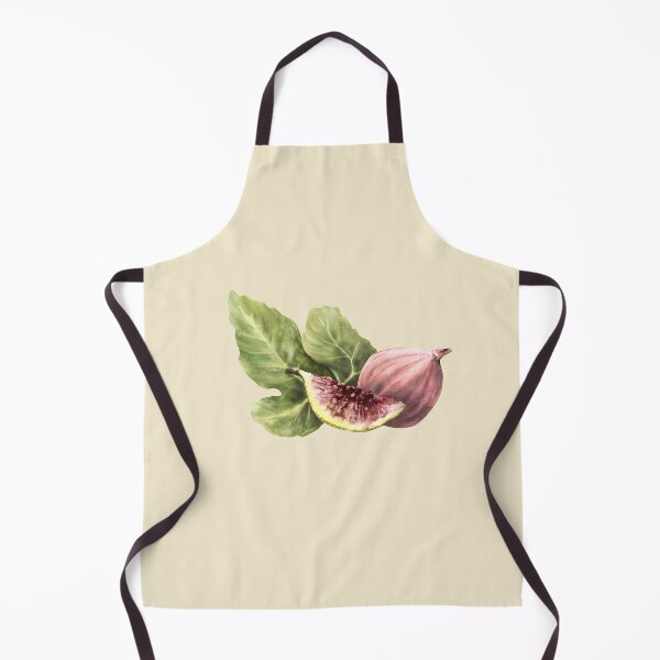 Item preview,  Figs with leaves, juicy purple whole and cut fruit. hand-drawn watercolor sticker  designed and sold by BartolArt.