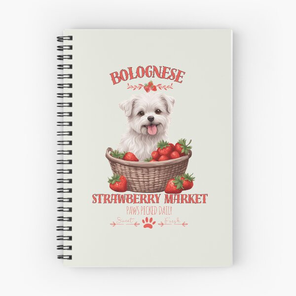 Item preview, Coquette Aesthetic Dog Strawberry market paws picked daily sweet and fresh bolognese designed and sold by GoodyPaws.