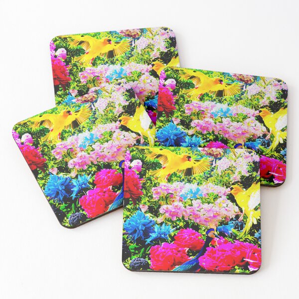 Item preview, Tropical Botanical bird design designed and sold by Nonsense and Relish.