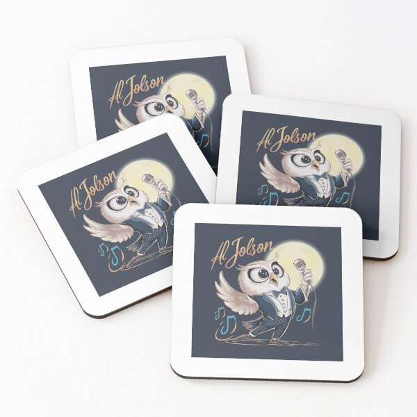 Item preview, Retro Jazz Owl Jolson - Nostalgic Night Singer designed and sold by Colorful-Garden.