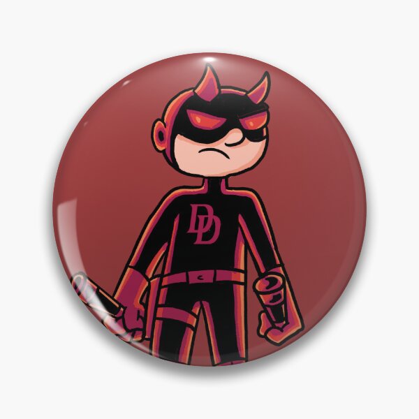 Item preview, Chibi Daredevil designed and sold by hillsidecomics.