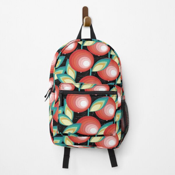 Item preview, Paradise apples, red on black background designed and sold by Alex Blud.