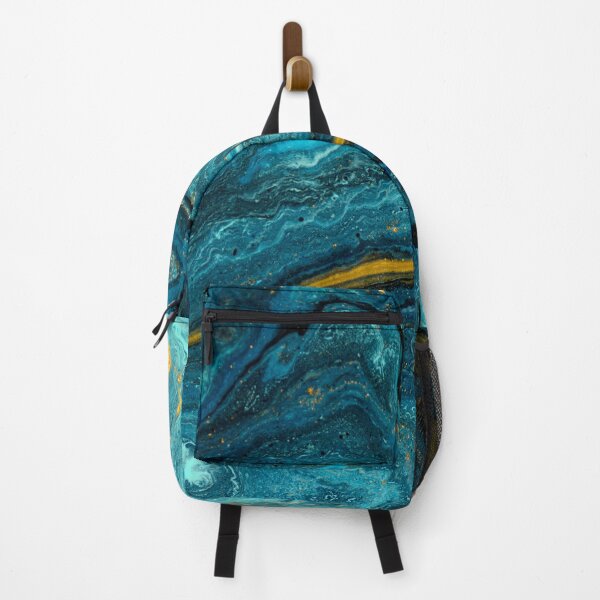 Item preview, Stardust Symphony: Blue and Gold Abstract Galaxy  designed and sold by onesarcastic.