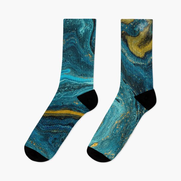 Item preview, Stardust Symphony: Blue and Gold Abstract Galaxy  designed and sold by onesarcastic.