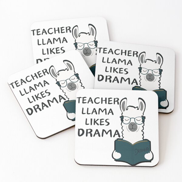 Item preview, Teacher Llama Likes Drama Funny Essential For Drama Teacher designed and sold by Angie-Atelier.