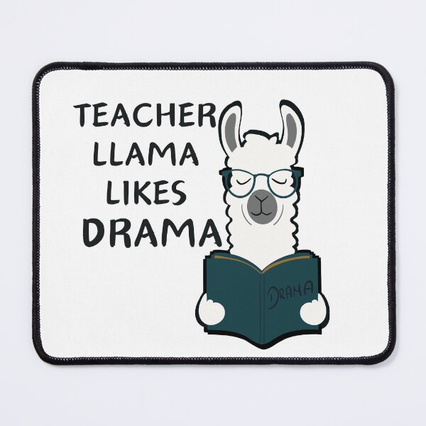 Item preview, Teacher Llama Likes Drama Funny Essential For Drama Teacher designed and sold by Angie-Atelier.