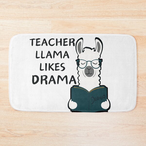 Item preview, Teacher Llama Likes Drama Funny Essential For Drama Teacher designed and sold by Angie-Atelier.