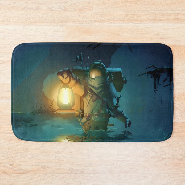 Aperçu de l'œuvre Outer Wilds - Astronaute avec lanterne créée et vendue par ForevFantasy.