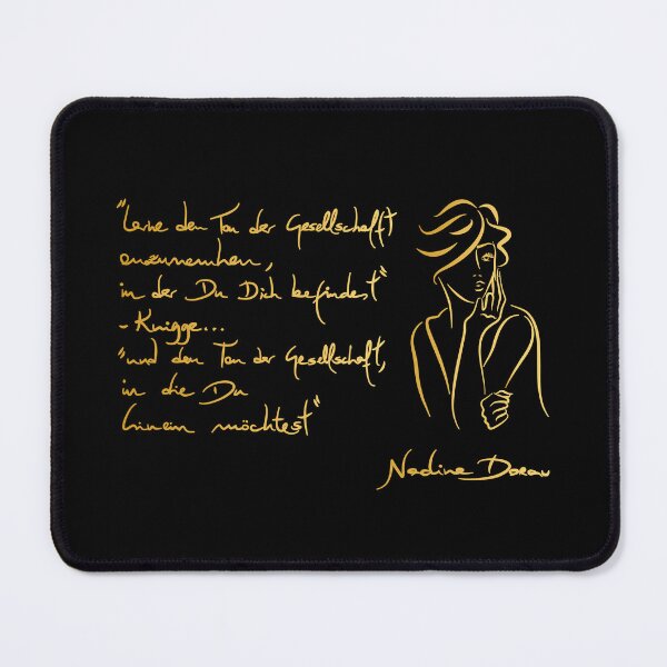 Item preview, Nadine Dorau _ Etiquette saying | Quote - 06 "GOLDEN SERIES" _Handmade designed and sold by Nadine Dorau.
