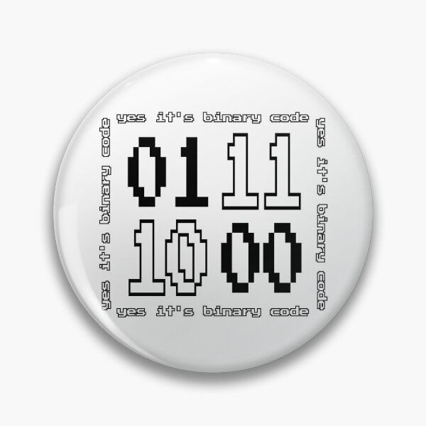 Item preview, Designer pixel binary code  designed and sold by Ananas artist.