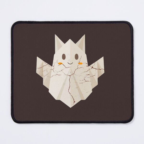 Item preview, cute origami ghost cat designed and sold by EULALIA Twarog.