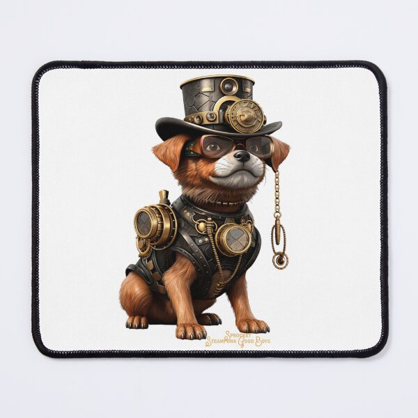 Item preview, Steampunk Dog Good Boy Sprocket 7 designed and sold by IBTees.