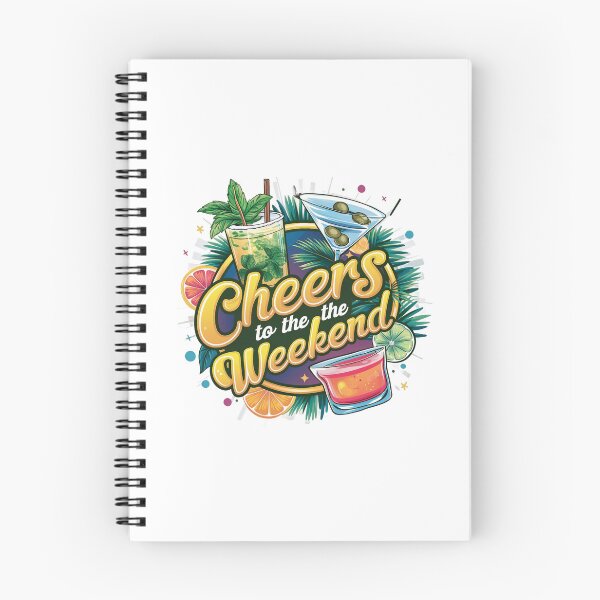 Item preview, Cheers to the Weekend Vibrant Cocktails designed and sold by behnay.
