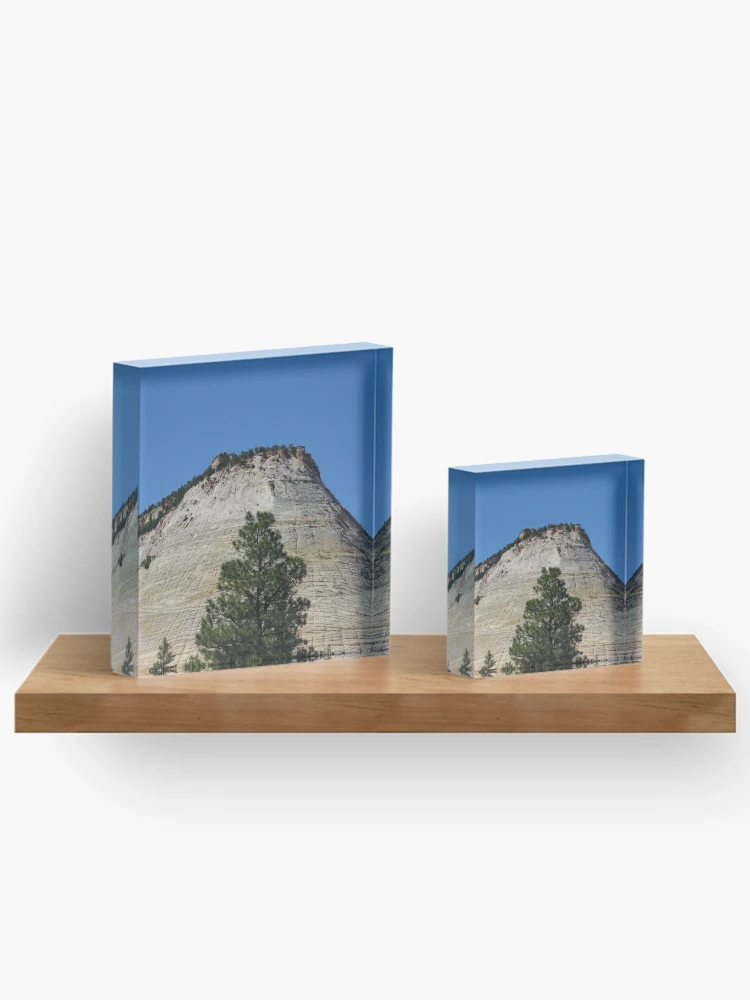 Thumbnail 3 of 5, Acrylic Block, Trees and Rocks designed and sold by Rorymacve.