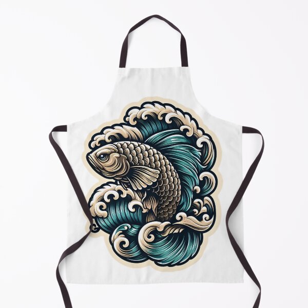 Item preview, Elegant striped fighting fish. designed and sold by kengshutters.