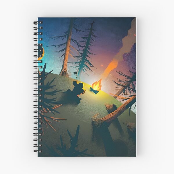 Item preview, Outer Wilds - Camp Fire in the Woods  designed and sold by ForevFantasy.