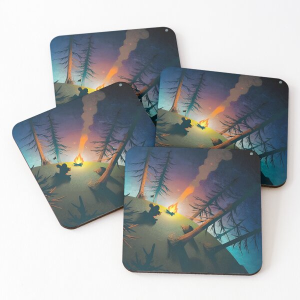 Item preview, Outer Wilds - Camp Fire in the Woods  designed and sold by ForevFantasy.