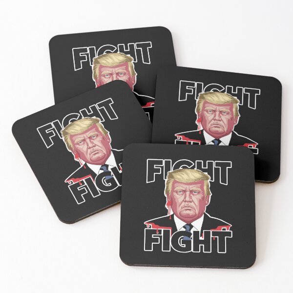 Item preview, Fight Fight Fight - Bold Political Statement Design Featuring Donald Trump designed and sold by FEBRICAST.