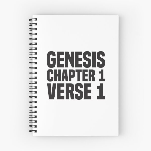 Item preview, Genesis Chapter 1 Verse 1 - Holy Bible designed and sold by Vector-Artist.