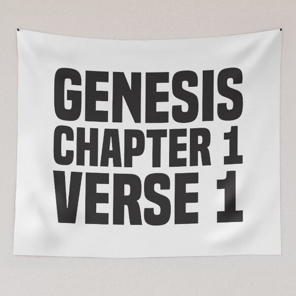 Item preview, Genesis Chapter 1 Verse 1 - Holy Bible designed and sold by Vector-Artist.