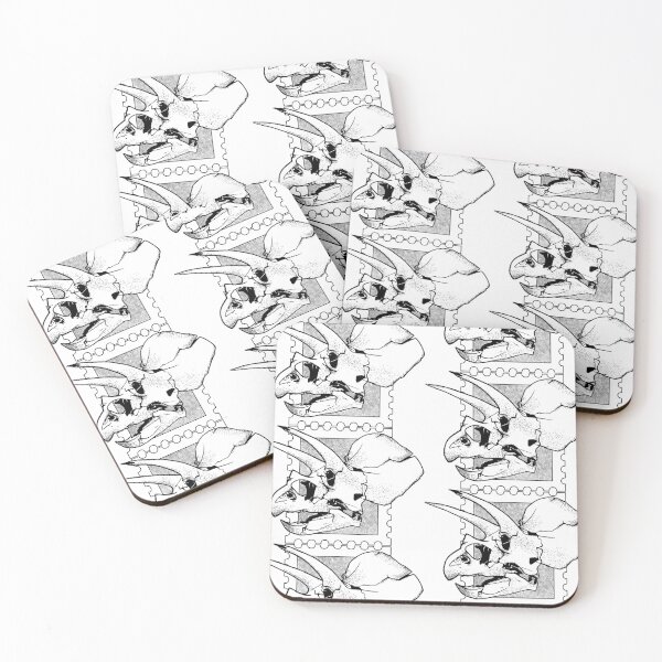 Item preview, Triceratops Stamp designed and sold by VivekaBloom.