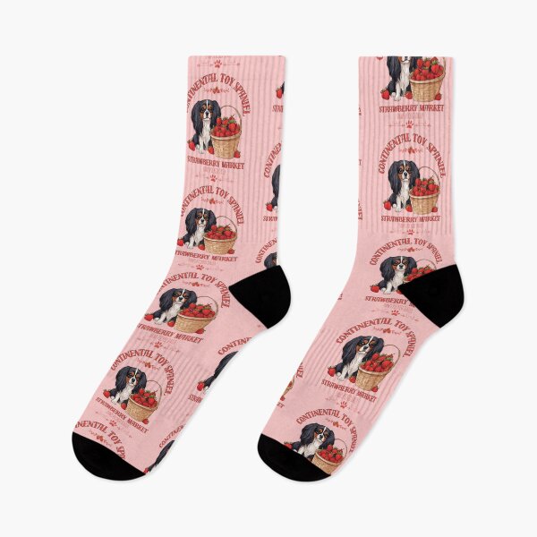 Item preview,  Coquette Aesthetic Dog Strawberry market paws picked daily sweet and fresh continental toy spaniel designed and sold by GoodyPaws.