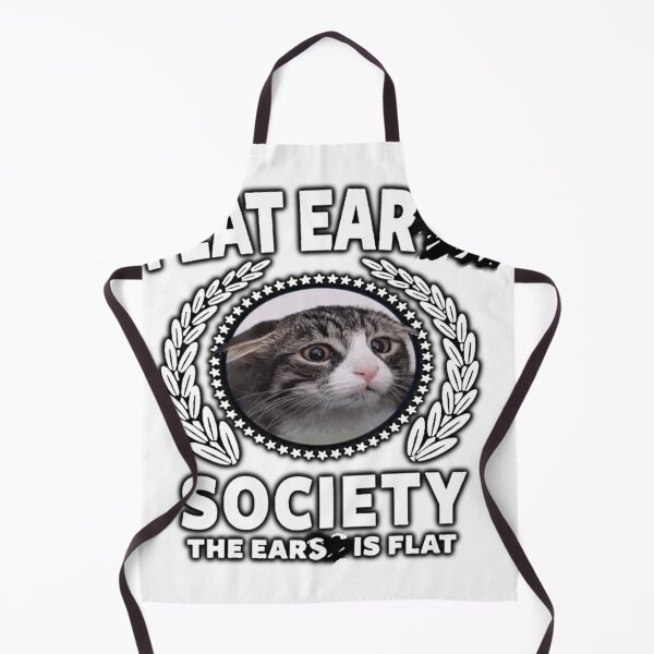 Item preview, Funny Flat Ear Society Cat Meme designed and sold by HuguesDelannoy.