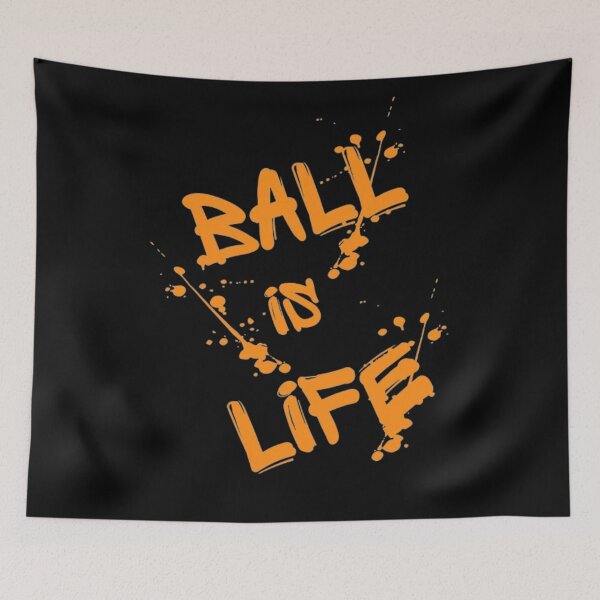 Item preview, Ball Is Life Graffiti Text Design - Basketball Lover designed and sold by LMoonDesigns.