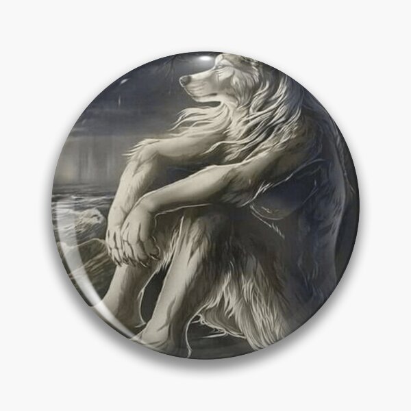 Item preview, Emo Wolf Sitting designed and sold by HuguesDelannoy.
