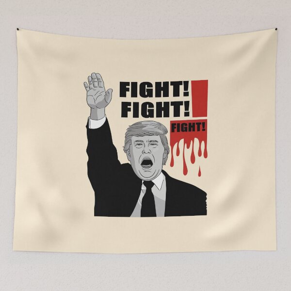 Item preview, Trump assassination attempt upends 2024 election - Fight Fight Fight Featuring Donald Trump with Intense Expression designed and sold by FebricFusion.