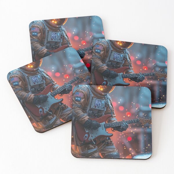 Item preview, Astronaut Playing Guitar designed and sold by Guesso.