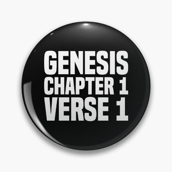 Item preview, Genesis Chapter 1 Verse 1 - Holy Scriptures designed and sold by Vector-Artist.