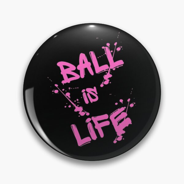 Artikelvorschau, Ball ist Leben Graffiti Text Design - Basketball-Liebhaber entworfen und verkauft von LMoonDesigns.