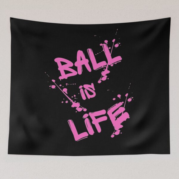 Item preview, Ball Is Life Graffiti Text Design - Basketball Lover designed and sold by LMoonDesigns.