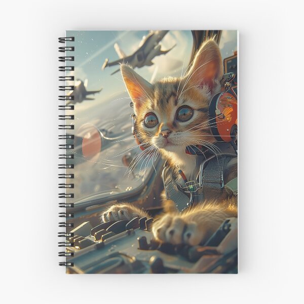 Item preview, Kitten Fighter Pilot designed and sold by Guesso.