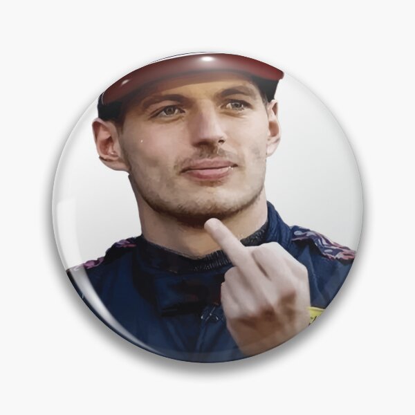 Item preview, Max F1 Driver Middle Finger Meme Funny designed and sold by OdetteCamus.