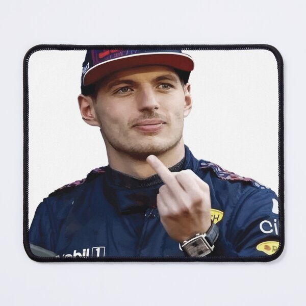 Item preview, Max F1 Driver Middle Finger Meme Funny designed and sold by OdetteCamus.