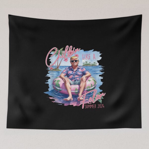 Item preview, Funny Trump Chillin Like A Felon Summer 2024  designed and sold by rewingjadeArt.