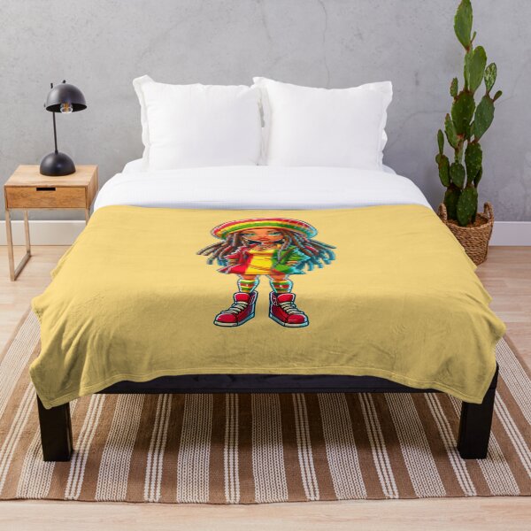 Item preview, Rasta Girl  - Cartoon V2 designed and sold by subCultGraphix.