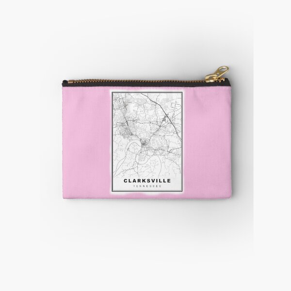 Item preview, Minimalist Clarksville Map designed and sold by Tamas Das.