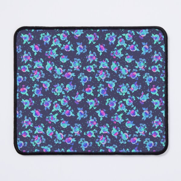 Item preview, Small flowers, blue-violet on a dark blue background designed and sold by Alex  Blud.