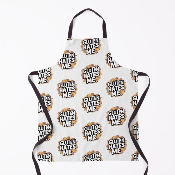 Item preview, Gluten Hates Me - Funny Gluten-Free Awareness Design designed and sold by Colorful-Garden.