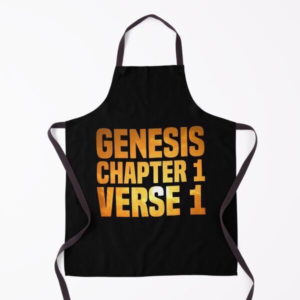 Item preview, Genesis Chapter 1 Verse 1 - Bible Quote designed and sold by Vector-Artist.