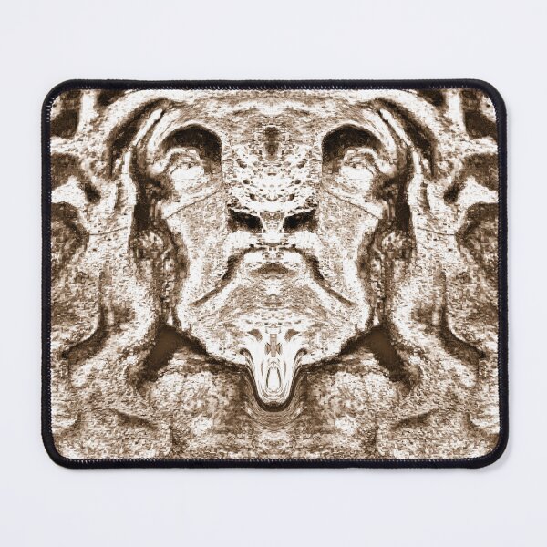 Item preview, COLORLESS GEOMETRIC FACE MAN ANIMAL ABSTRACT CEMETERY designed and sold by Ralek.