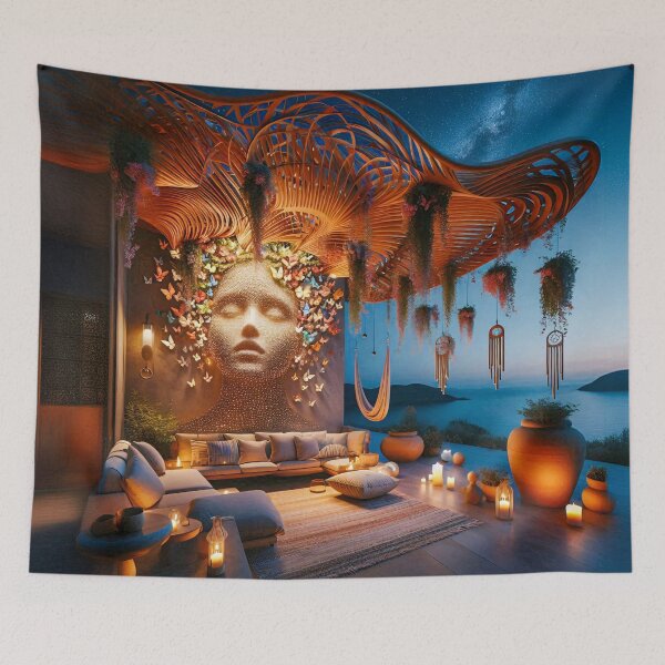 Item preview, Boho style Oasis designed and sold by Vibranta Studio.