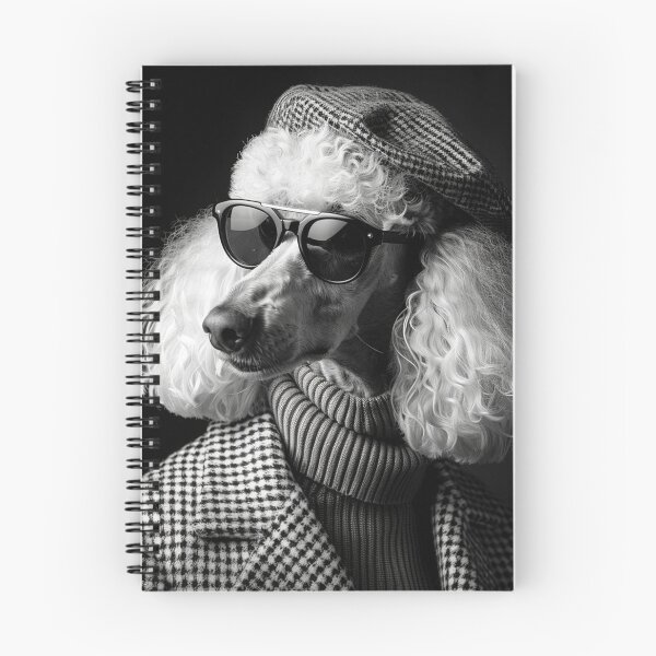 Item preview, Stylish Poodle Portrait designed and sold by NuWaveArt.