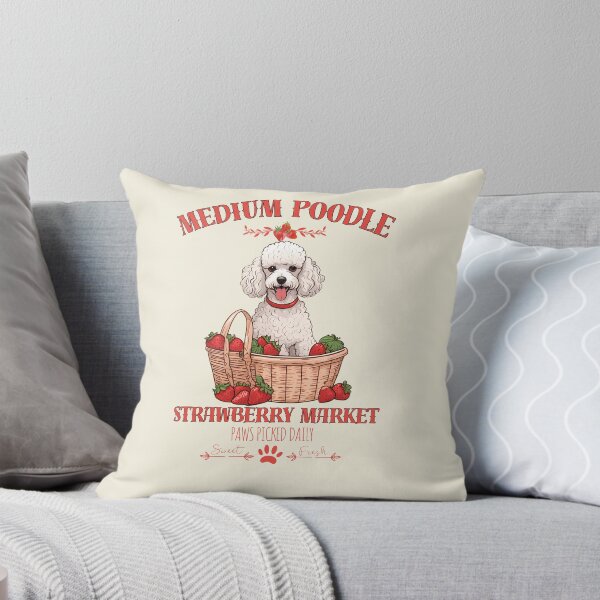 Item preview,  Coquette Aesthetic Dog Strawberry market paws picked daily sweet and fresh medium poodle designed and sold by GoodyPaws.