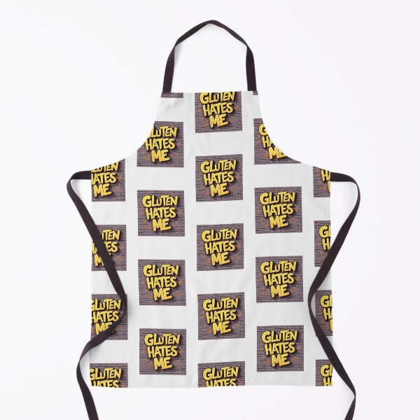 Item preview, Gluten Hates Me - Funny Gluten-Free Awareness Design designed and sold by Colorful-Garden.